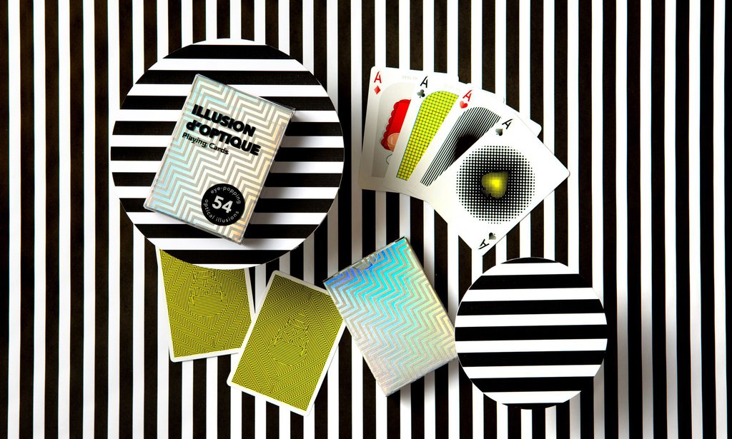 A Marvelous Set of Optical Illusion Playing Cards