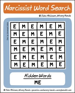 Narcissist Word Search