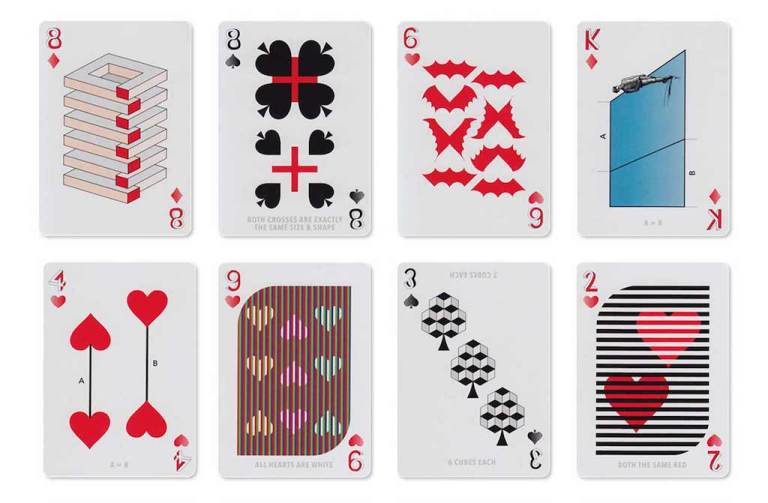 Optical Illusion Playing Cards