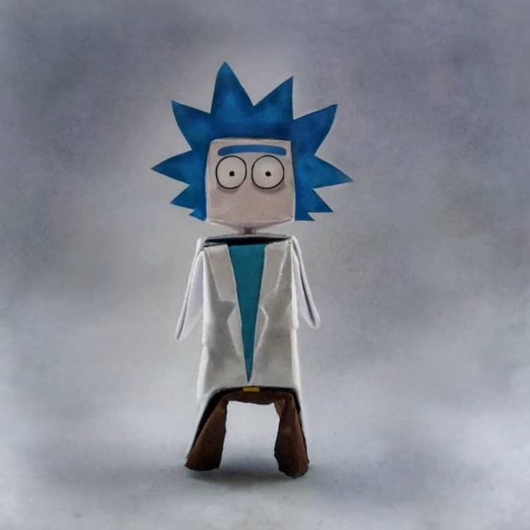 Origami Rick Sanchez