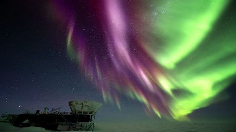 South Pole Aurora Australis Martin Heck