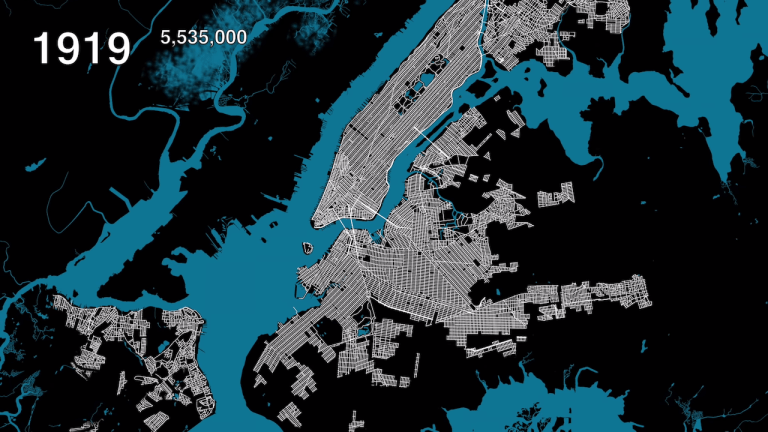 The New York City Evolution Animation