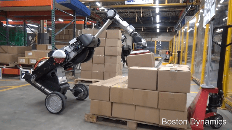 Boston Dynamics Handle Robot