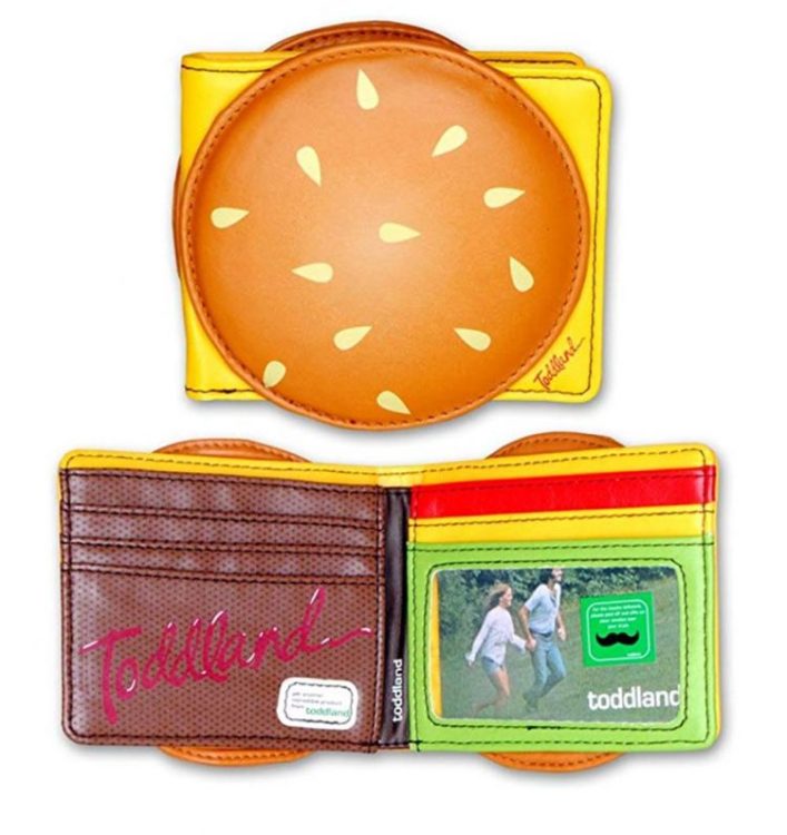 Cheeseburger Wallet Open and Shut