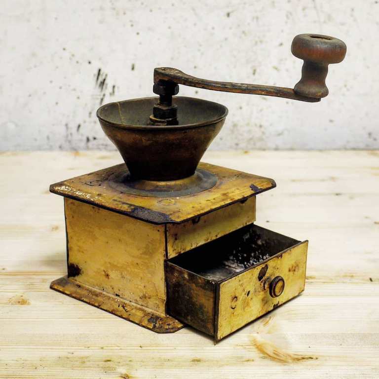 Dilapidated Coffee Grinder