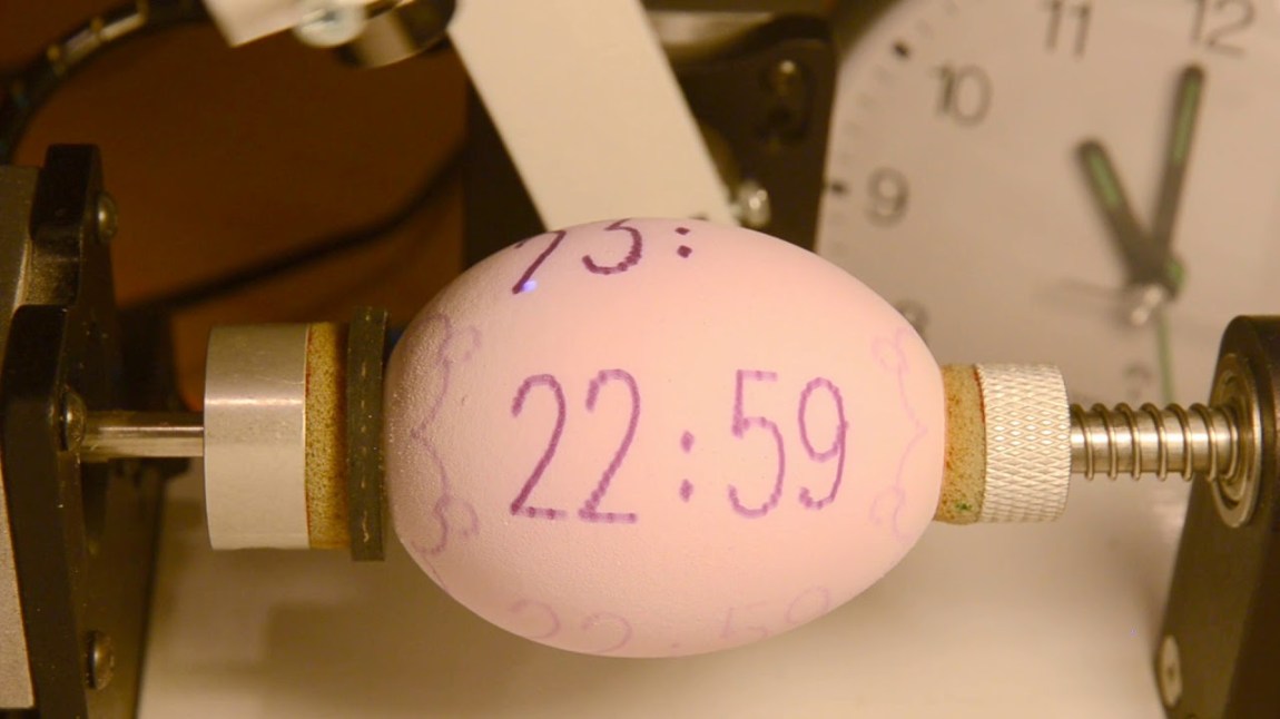 Egg Clock Eggbot