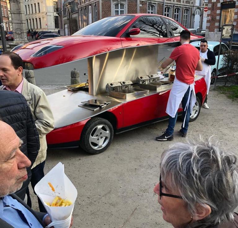 Fiat Coupe Mobile Chip Shop