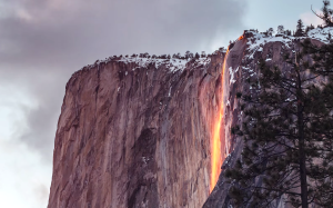 Firefall Horsetail Falls Yosemite