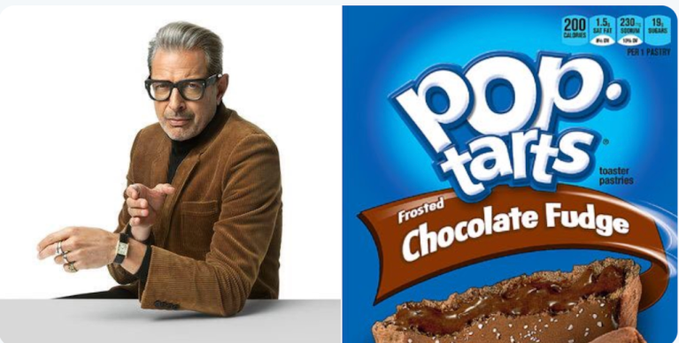 Jeff Goldblum as Pop Tarts