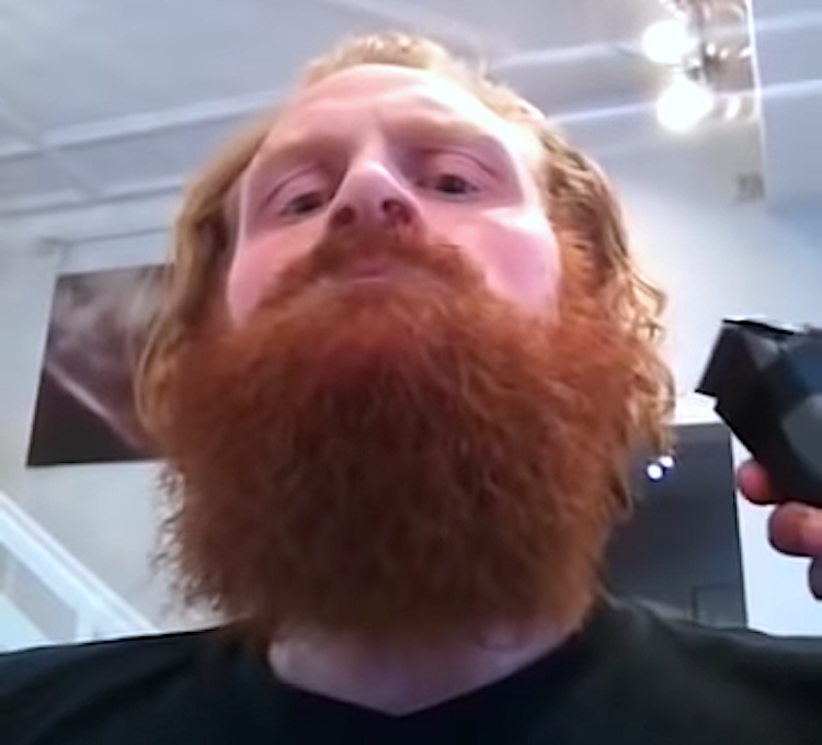 Kristofer Hivju Gets Big Red Beard Trimmed