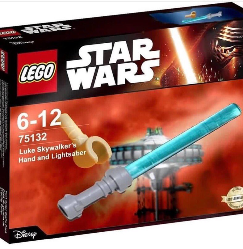 LEGO Luke Skywalker Hand Lightsaber