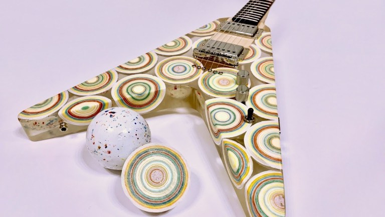 Mega Jaw Breaker Flying V Guitar