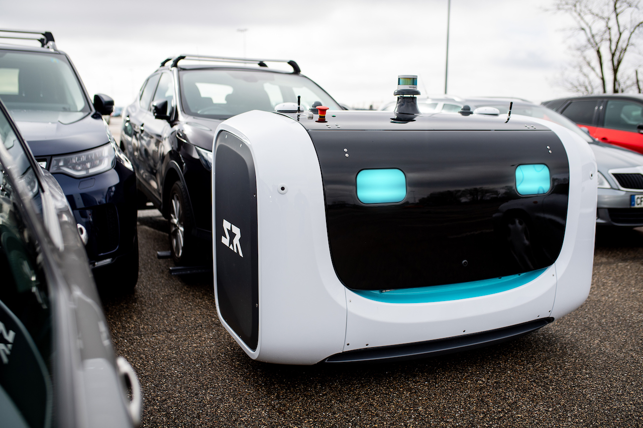 Stanley Robotics Debuts the World's First Outdoor Robotic Valet Parking