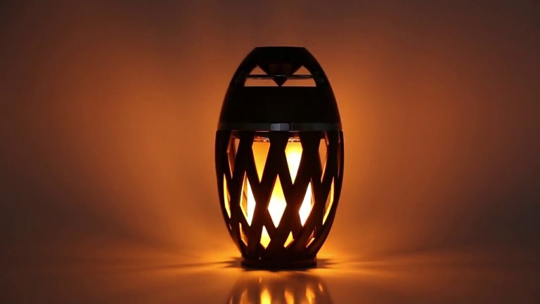 Wireless Speaker With LED Flame