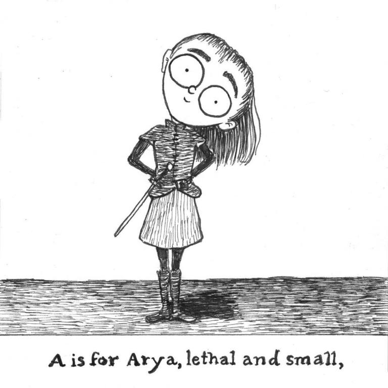 A is for Arya Kerry Bell Edwin Gorey