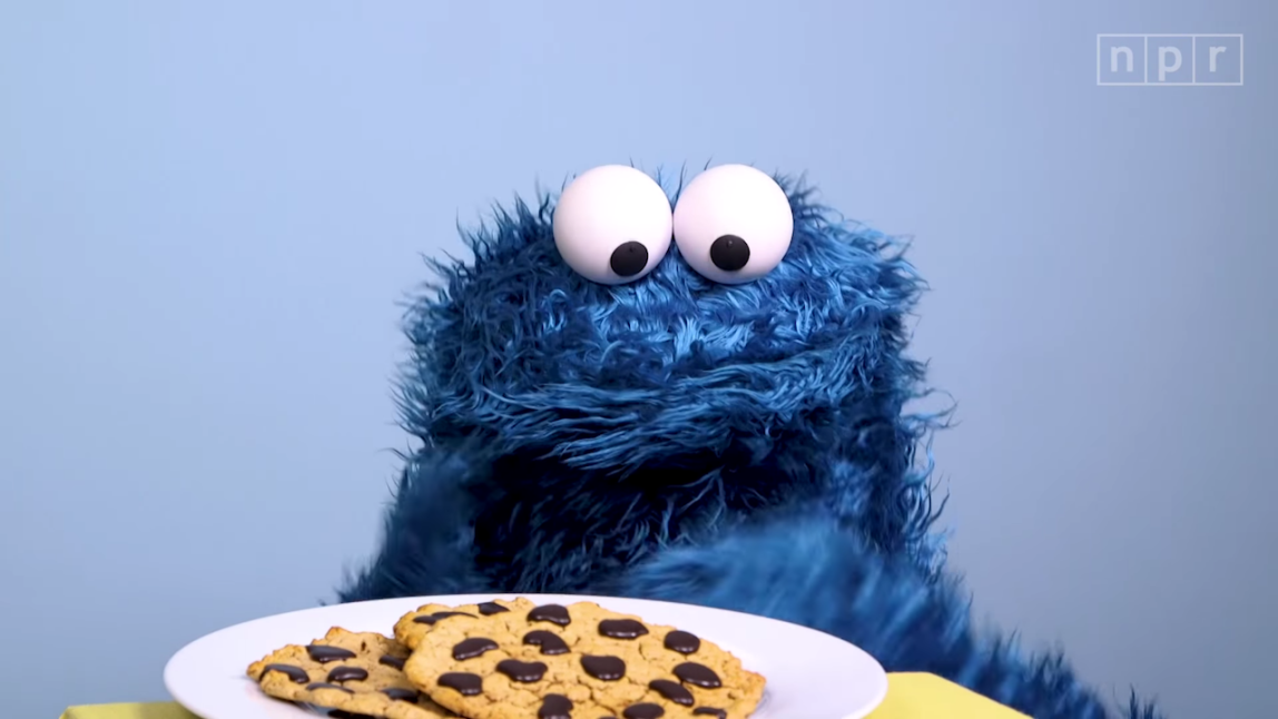 Cookie Monster Practices Self Control
