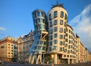 The Famous Dancing House Of Prague By Frank Gehry