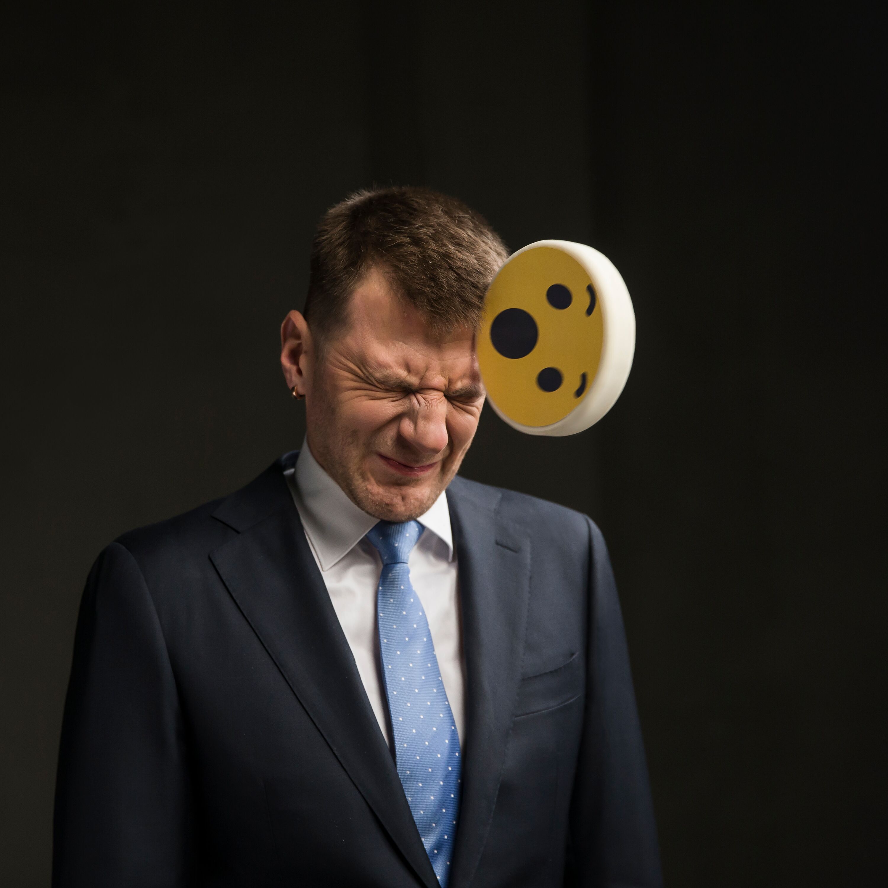 A RemoteControlled Slingshot That Launches Physical Emoticons To Show How They Might Feel in