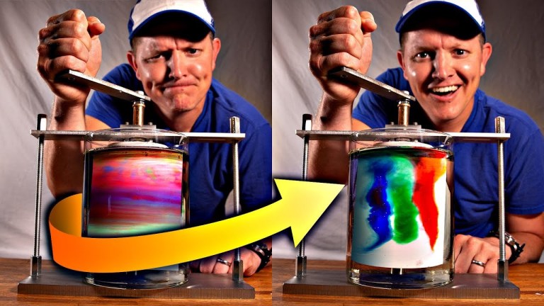 Laminar Flow Experiment Smartereveryday