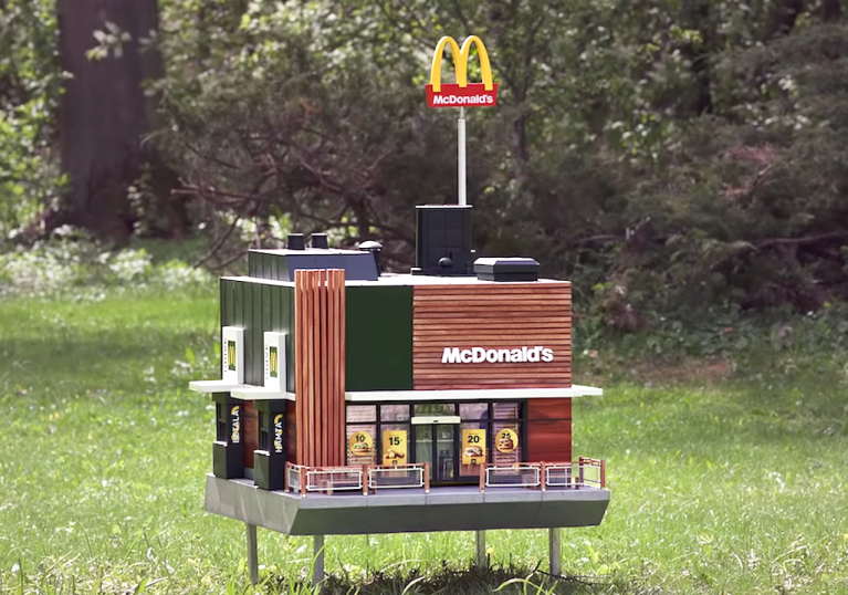 McHive the world’s smallest McDonald’s