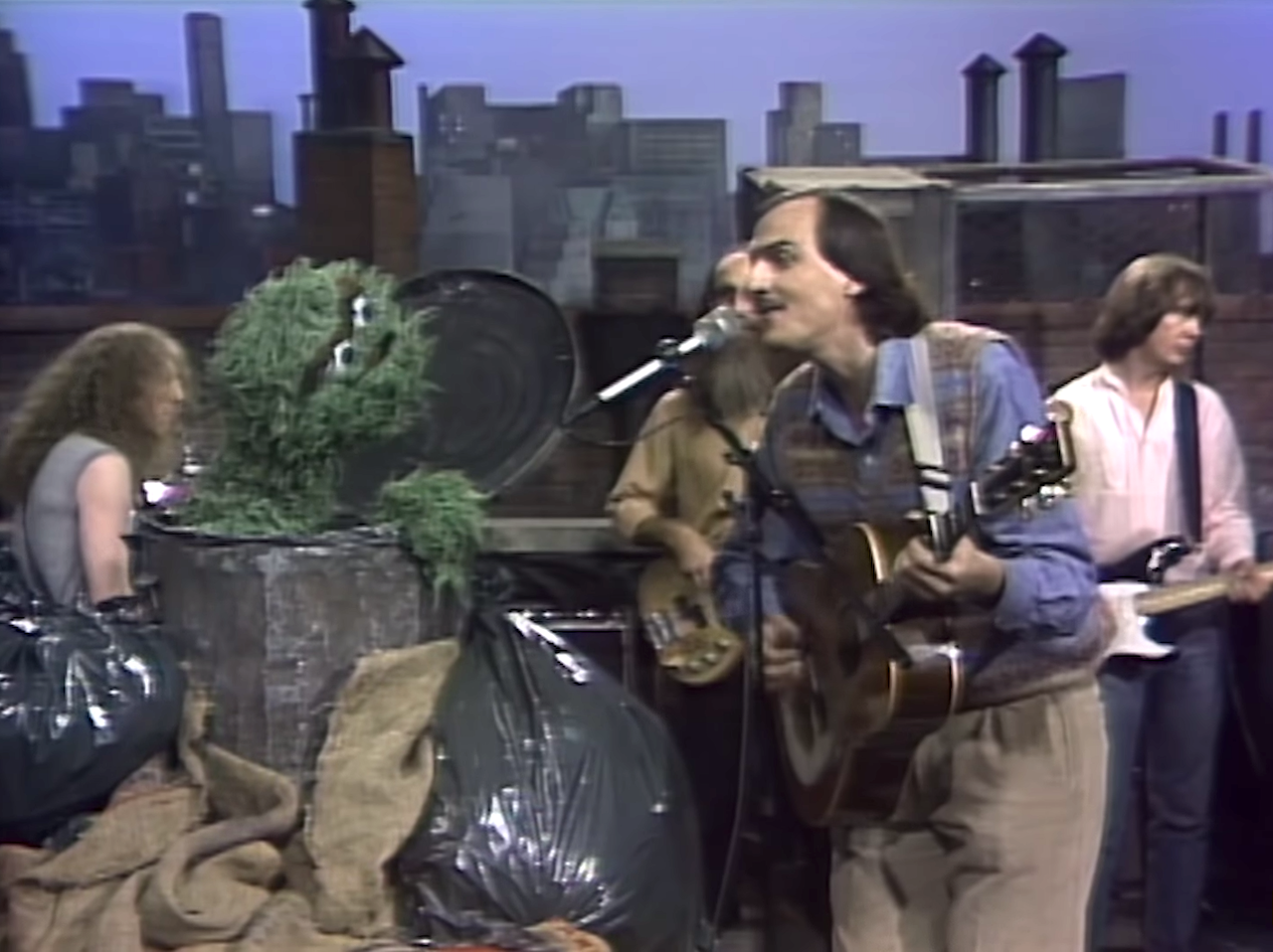 James Taylor And Oscar The Grouch Sing A Duet On A Classic 1983 Episode Of Sesame Street