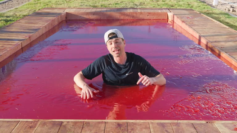 Worlds Largest Jello Pool