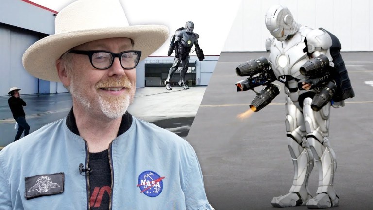 Adam Savage Iron Man Suit