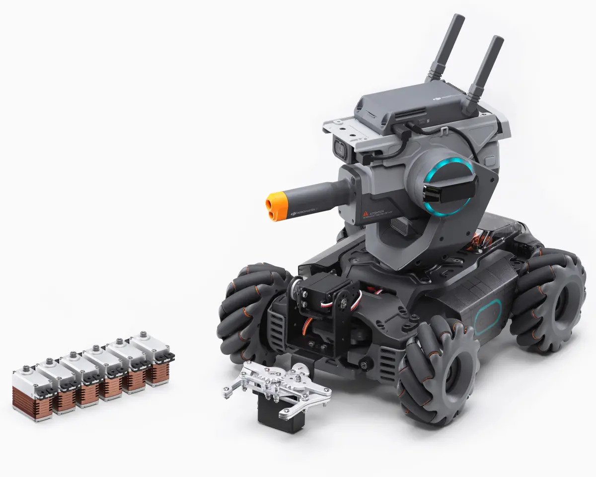 DJI RoboMaster S1, An FPV Remote-Controlled Educational Robot That