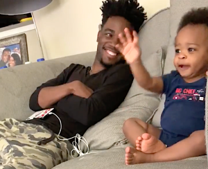Dad and Toddler Son Have Full Fledged Conversation