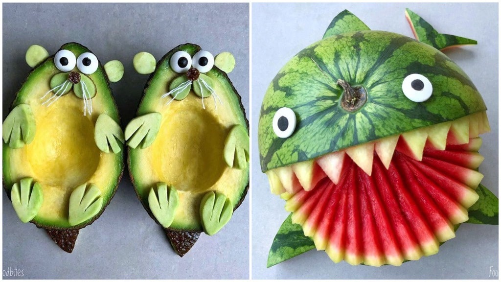 Adorable Little Creatures Made Out of Food