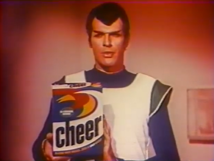 Star Trek Cheer Detergent Commercial 1969