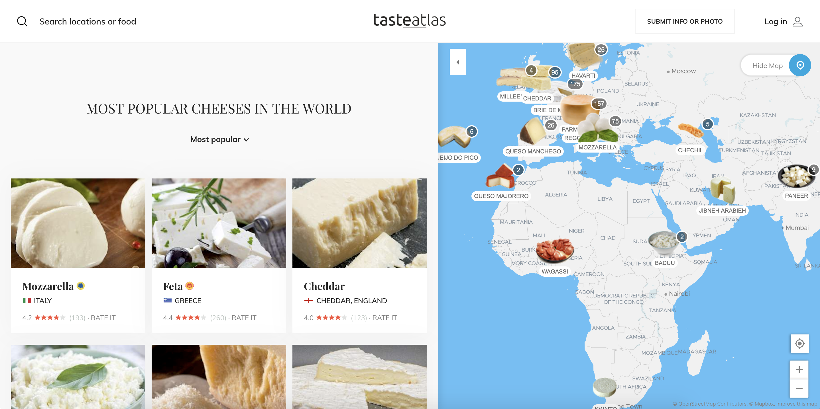 TasteAtlas, An Interactive Map That Plots Where Popular Local Food ...