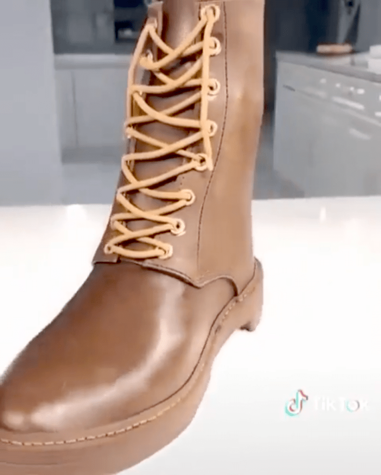 Brown Work Boot Cake