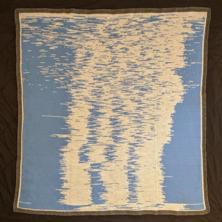 Crocheted Blanket of Sons First Year of Sleeping Pattern