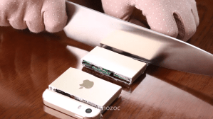 Cutting Up iPhone