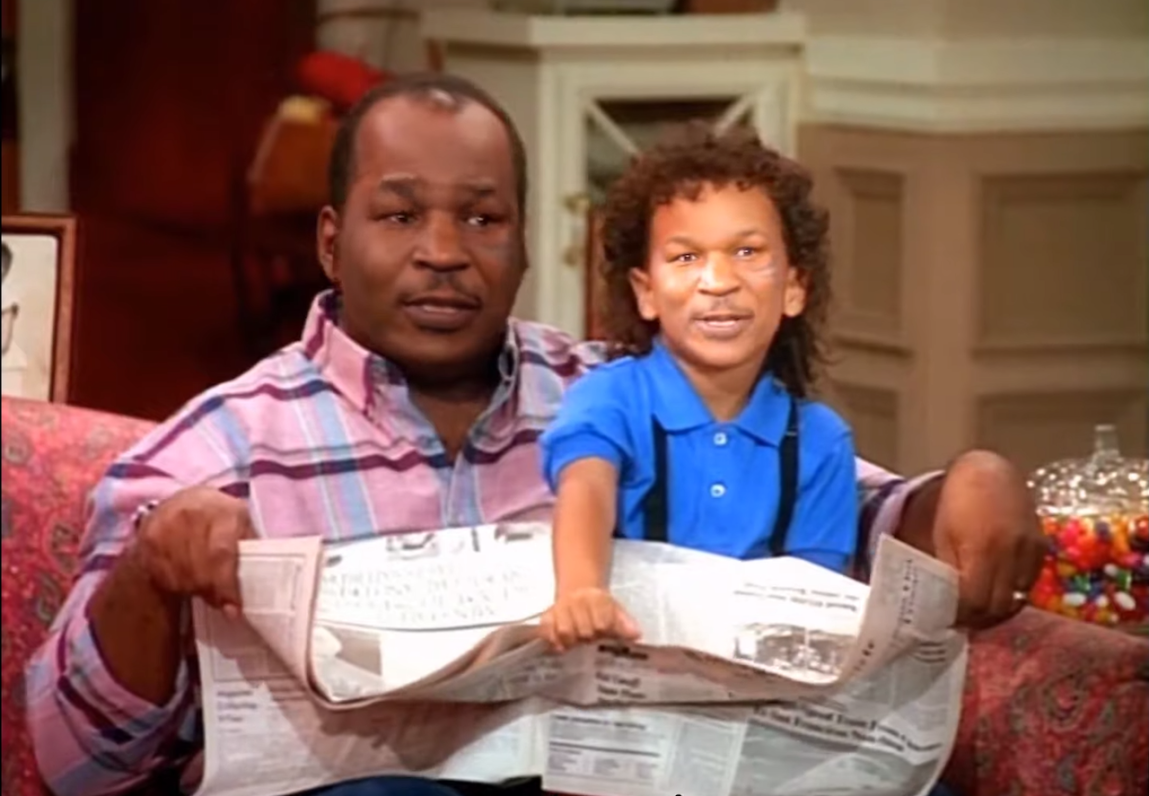 Mike Tyson in Family Matters Intro
