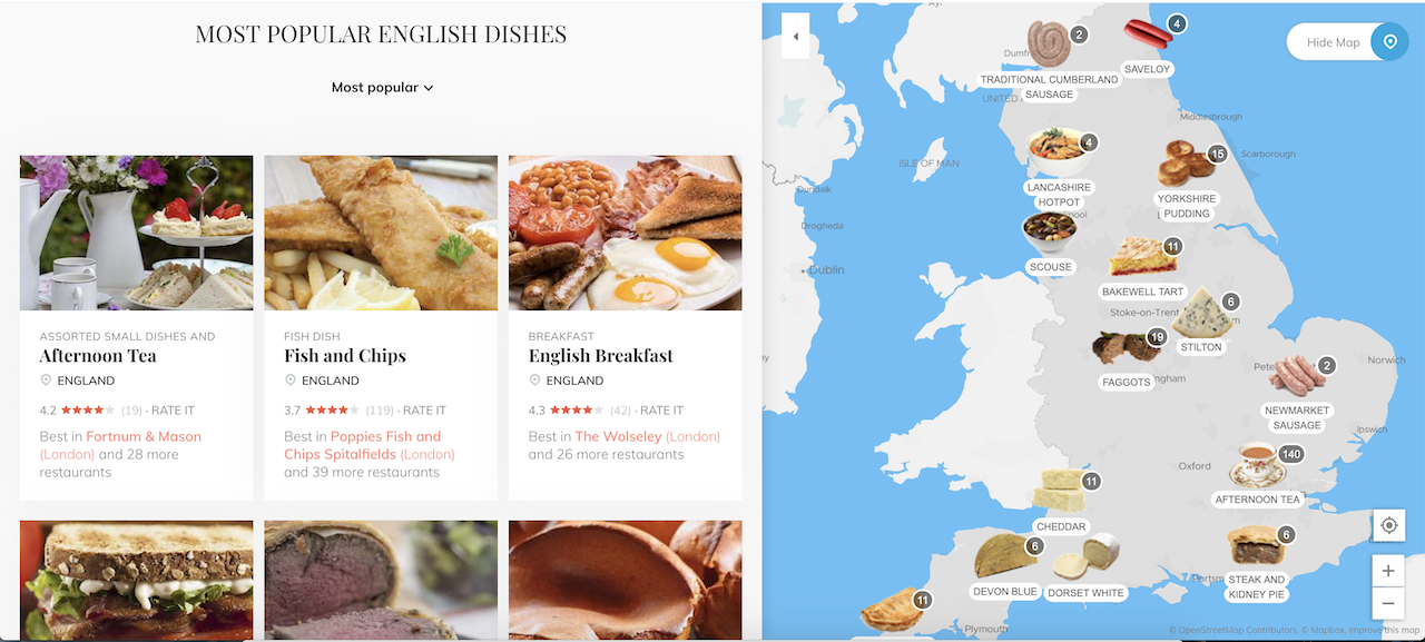 TasteAtlas, An Interactive Map That Plots Where Popular Local Food ...