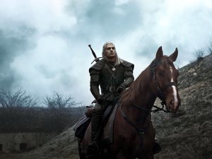 The Witcher and Roach