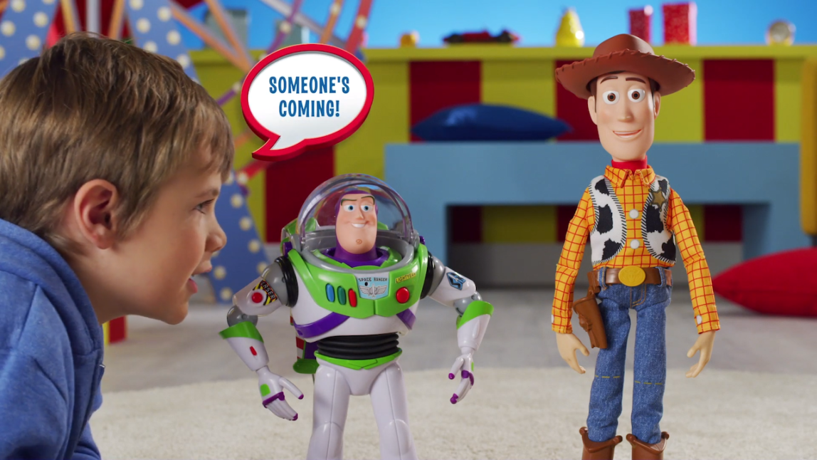 Toy Story 4 Drop Down Woody and Buzz