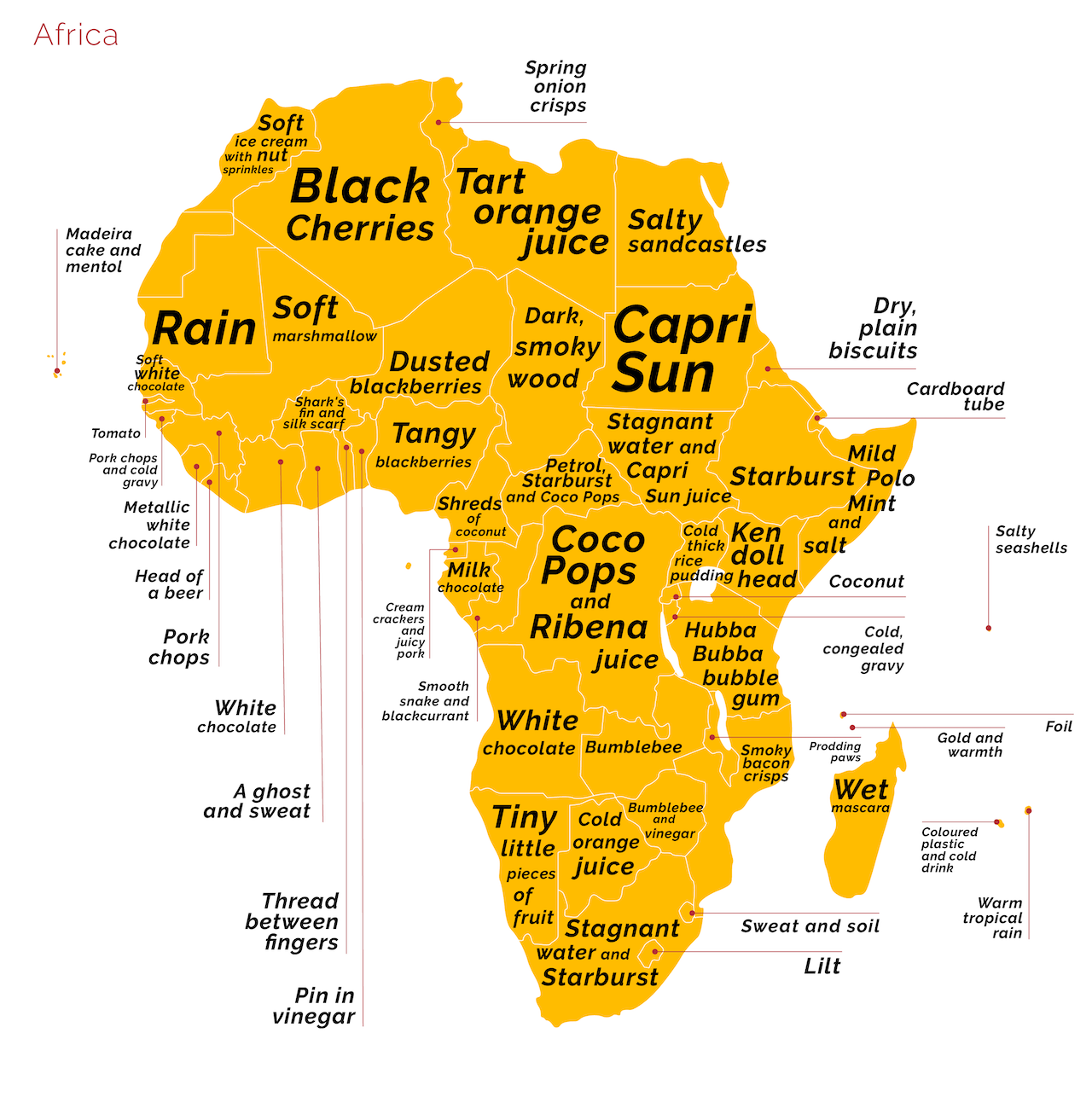 Africa synaesthesia