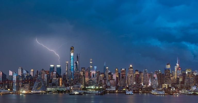 NYC Skyline Timelapse