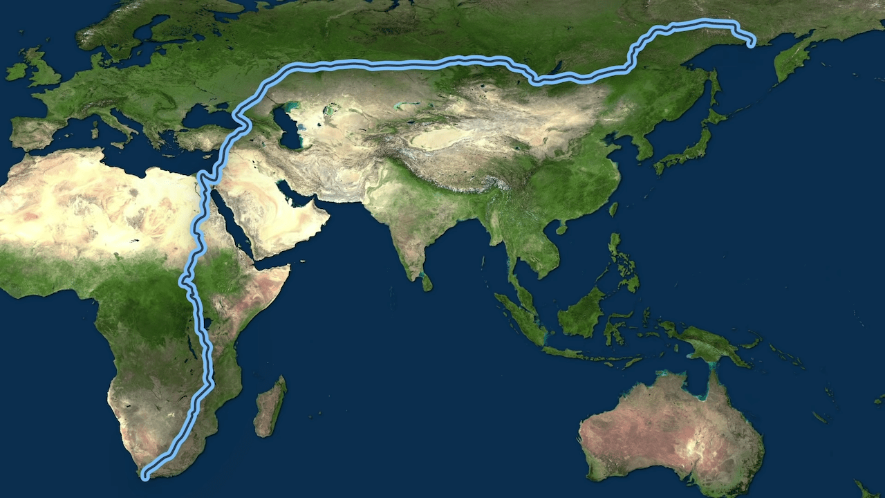The Longest Walkable Distance on Earth