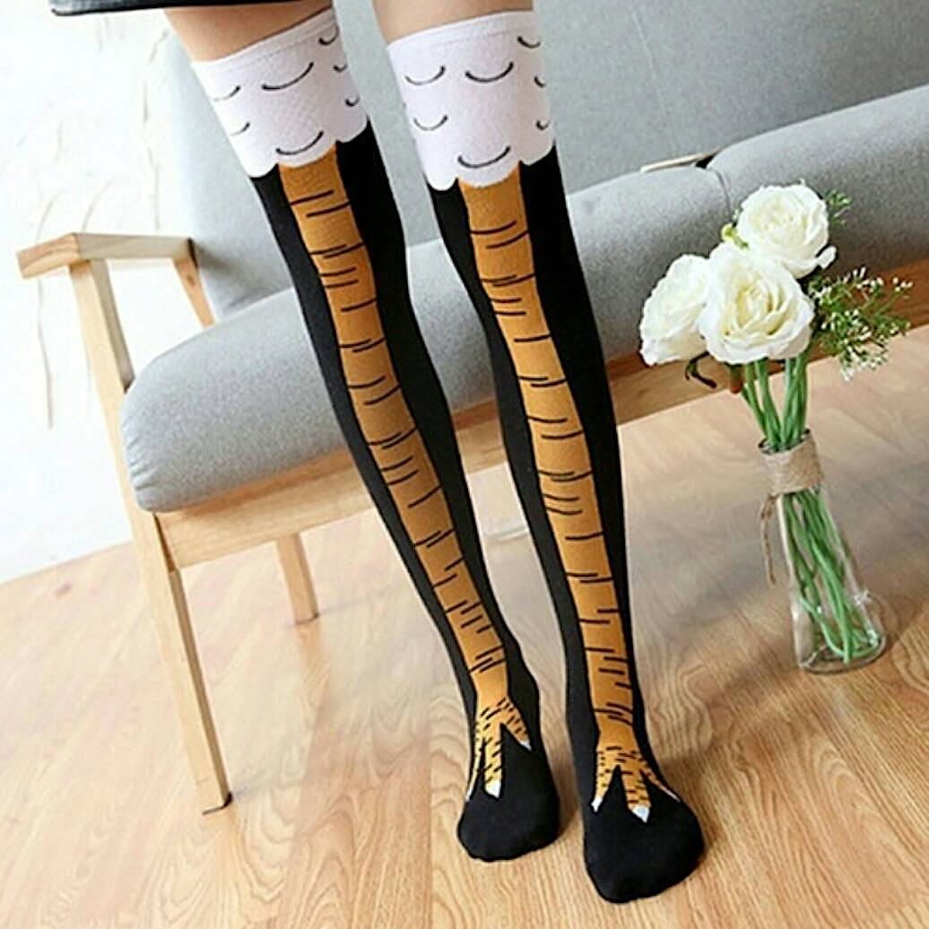 Amusing Novelty Chicken Leg Socks