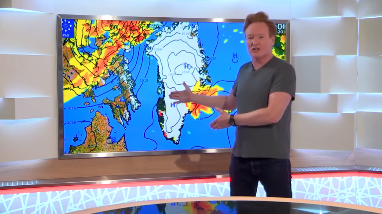 Conan OBrien Greenland Weather Report Greenlandic