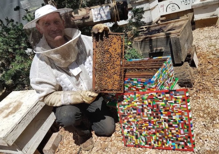 Israel Beekeeper LEGO Brick Beehive