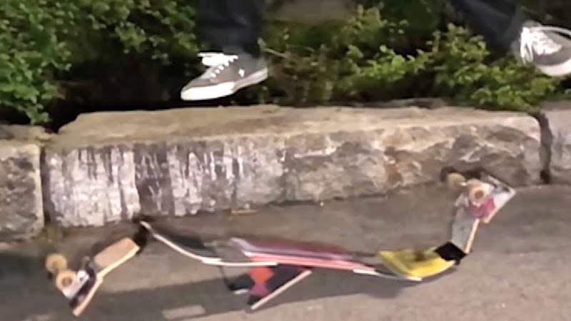 Matt Tomasello Skateboard Tricks Contraption