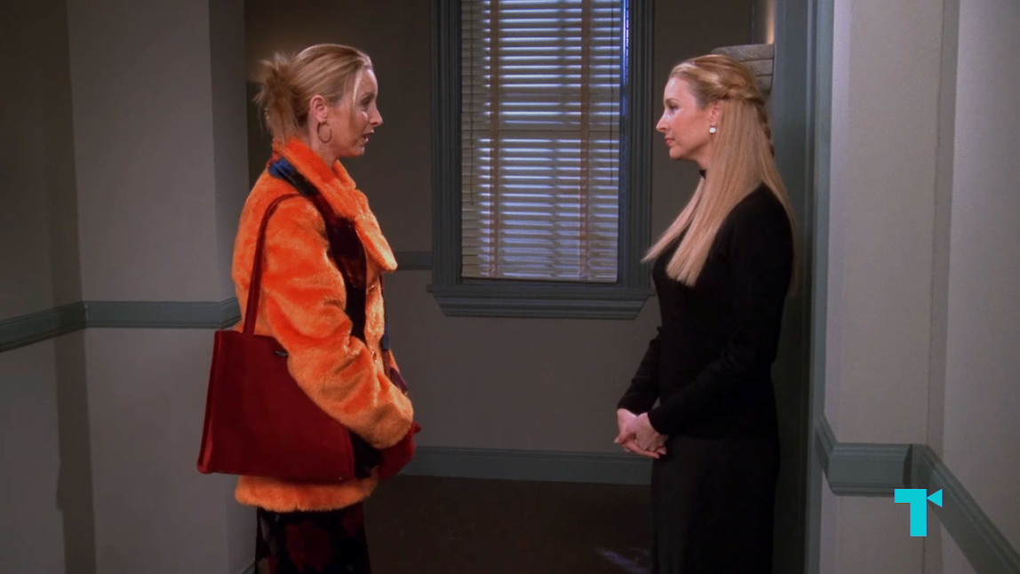 Phoebe and Ursula on Friends