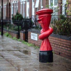 Classic British Post Boxes Twisted