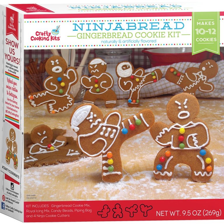 Ninja Gingerbread Man Kit