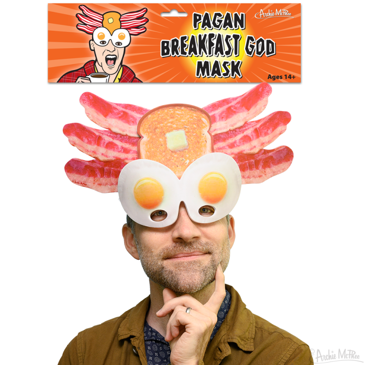 Pagan Breakfast God Mask Package